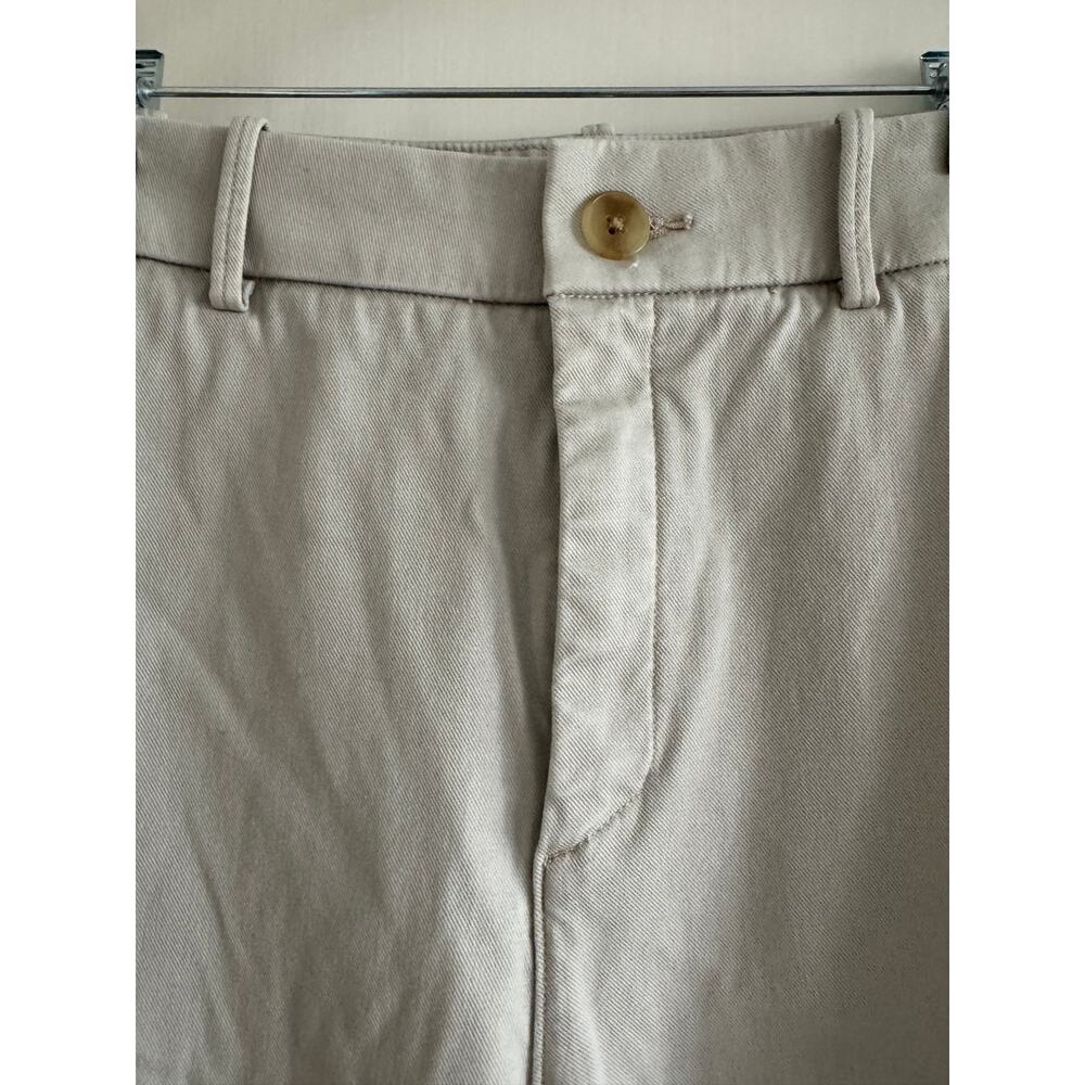 SPANX Stretch Twill Wide Leg Crop Pants in Soft Khaki - Size Large - Picture 2 of 9
